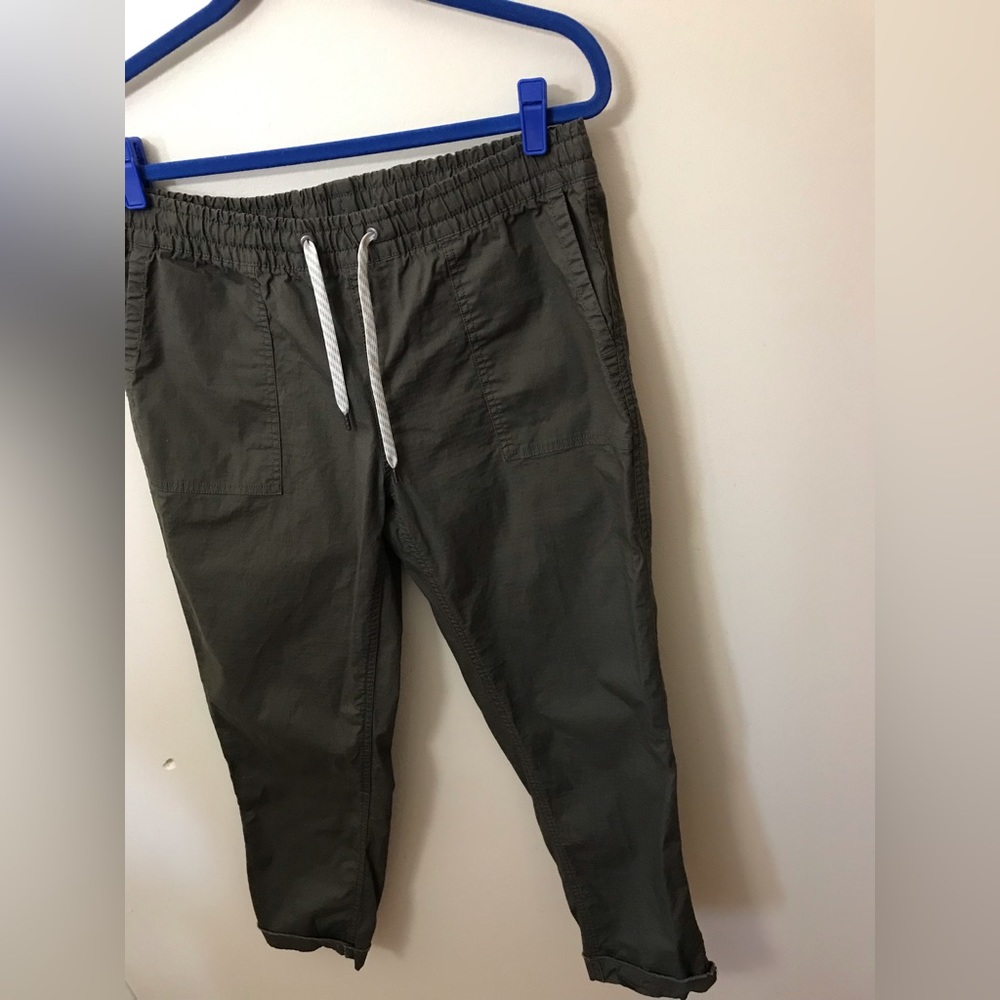 Vuori Womens Organic Cotton Vintage Ripstop Mid Rise Relaxed Fit Pant Size M - Picture 5 of 14